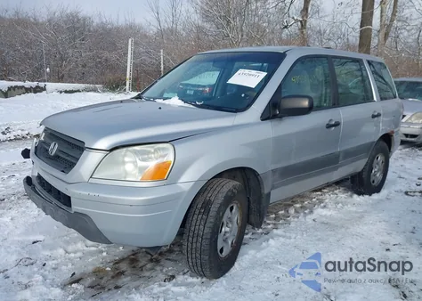 2004 Honda Pilot Lx z USA, uszkodzony, nr VIN 2HKYF18154H576101